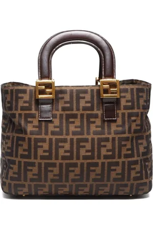 Fendi Zucca håndtaske med fra 1990-2010