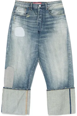 JUNYA WATANABE Jeans med mærkedetalje