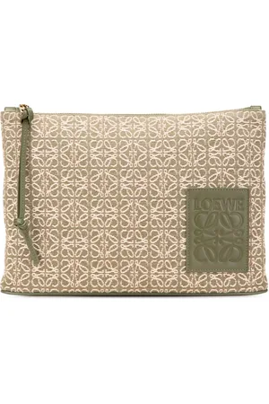 Loewe Anagram Oblong Pouch clutch i jacquard fra 2022