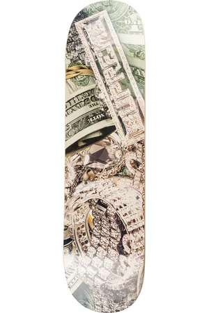 Supreme Bling skateboard med tryk
