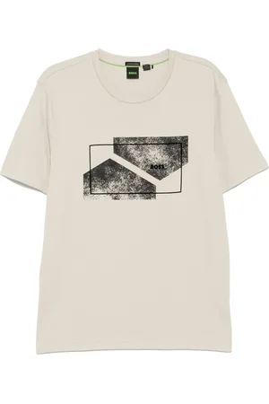 HUGO BOSS T-shirt med grafisk tryk