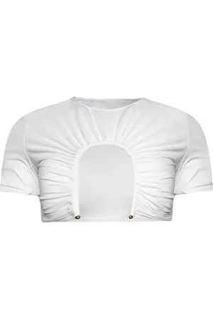 CHRISTOPHER ESBER Kortærmet T-shirt med U-tryk