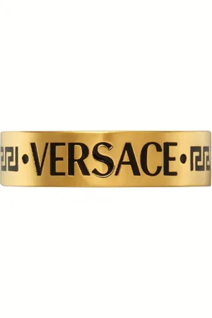VERSACE Ring med indgraveret logo