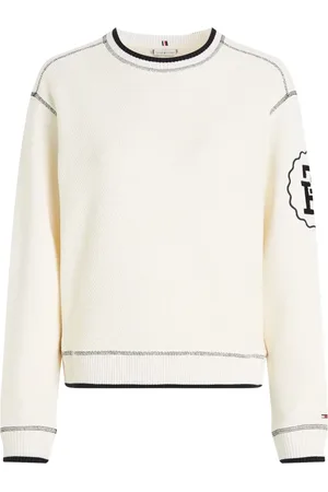 Tommy Hilfiger Sweatshirt med kontrastsyninger