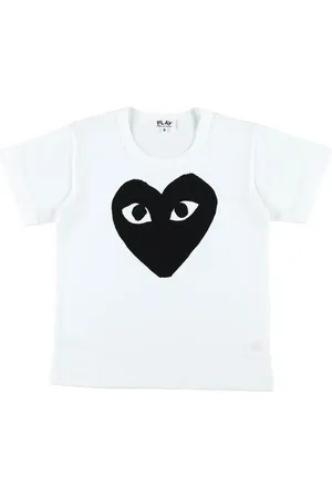 Comme des Garçons T-shirt med Big Heart-tryk