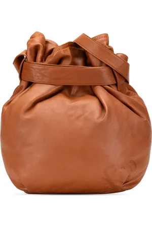 Loewe Anagram bucket-taske i nappa-læder fra det 20. århundrede