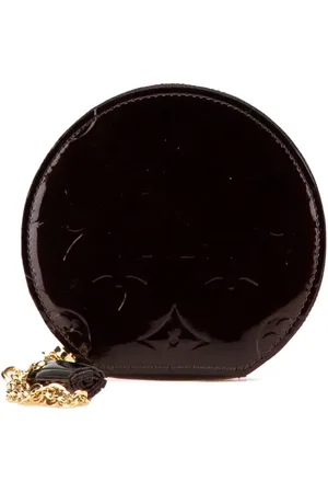 LOUIS VUITTON Rund Vernis møntpung med monogram fra 2009