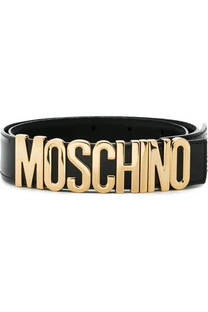 Moschino Udsmykket bælte med logo