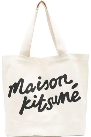 Maison Kitsuné Tote med logotryk