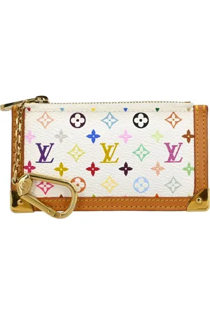 LOUIS VUITTON Flerfarvet Pochette Cles møntpung med monogram fra 2004