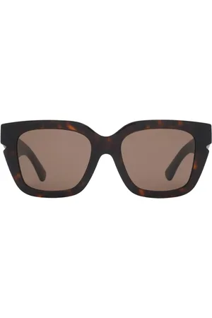 Burberry Firkantede Inlaid Check-solbriller