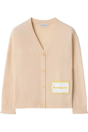 Burberry Cardigan med logomærke
