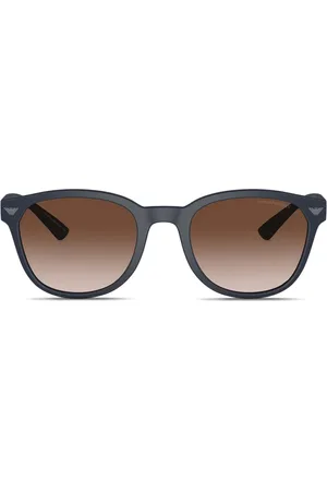 Emporio Armani Solbriller med geometrisk stel