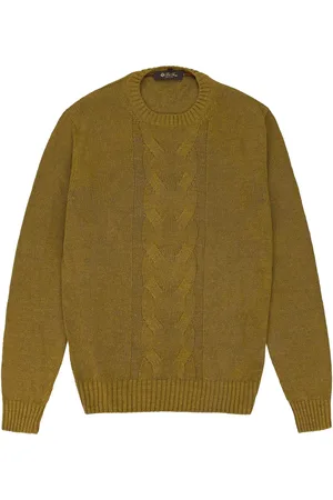 Loro Piana Kabelstrikket sweater