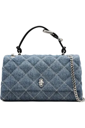 Marc Jacobs The Quilted skuldertaske i denim