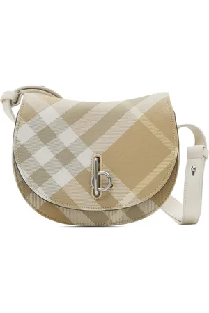 Burberry Rocking Horse crossbody-taske i uld