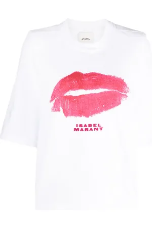 Isabel Marant Ben T-shirt i økologisk bomuld