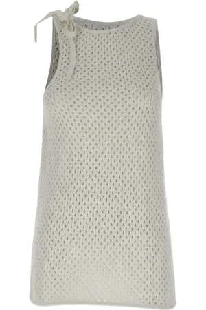 ANDREADAMO Tanktop med fiskenet