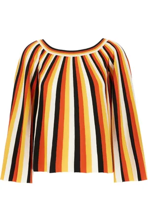 Chloé Stribet bluse i uld