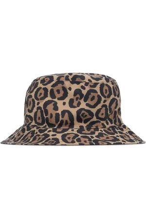Emporio Armani Bøllehat med leopardtryk