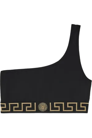 VERSACE Greca Border bikinitop