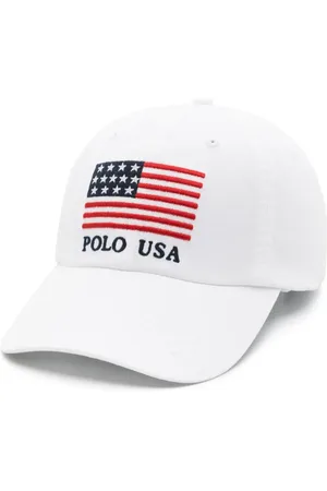 Ralph Lauren Baseballkasket med broderet flag