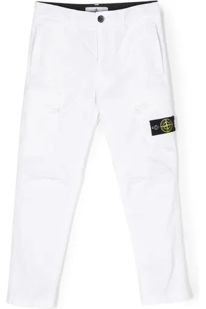 Stone Island Cargo-bukser med kompasmærke