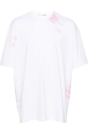 Comme des Garçons T-shirt med malingssprøjt