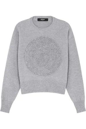 VERSACE Medusa sweater i frotté