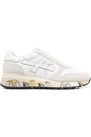 Premiata Lucy sneakers i læder med effekt-stempel