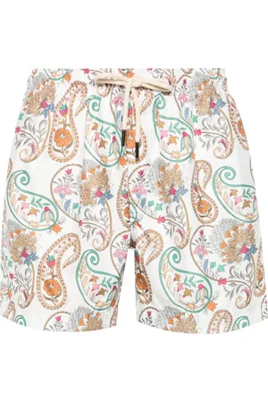 PENINSULA SWIMWEAR Badeshorts med paisleytryk