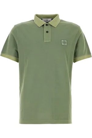 Stone Island Polo med logomærke