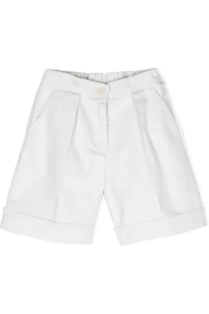 Il gufo Afslappede shorts med elastik i taljen