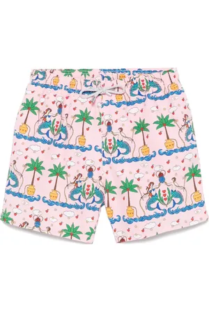 MC2 SAINT BARTH X Alessandro Enriquez Gustavia badeshorts