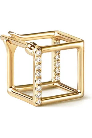 SHIHARA Diamond Square Earring 7