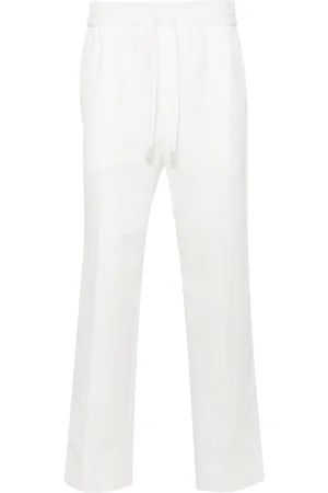 BRIONI Chambray-bukser med lige ben