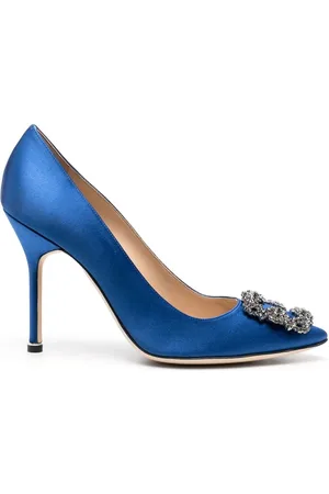 Manolo Blahnik Hangisi 90mm pumps