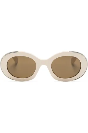 Alexander McQueen Ovale solbriller