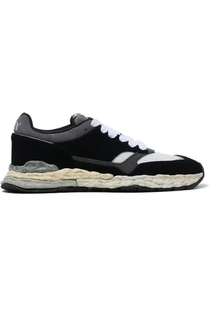 Maison Mihara Yasuhiro George sneakers i kanvas med paneler