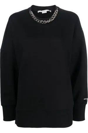 Stella McCartney Sweatshirt med kædedetalje