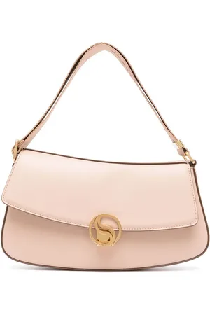 Stella McCartney Skuldertaske med indgraveret logo