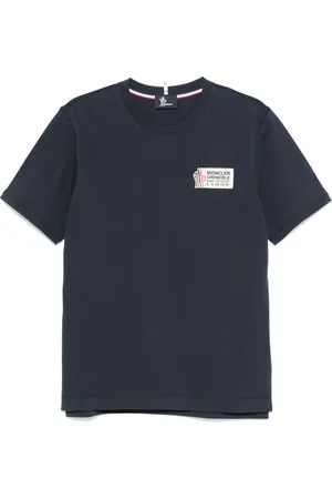 Moncler T-shirt med logomærke