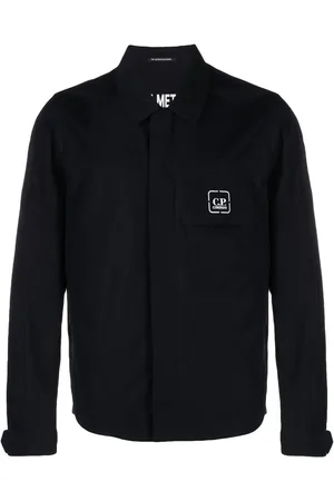 C.P. Company Skjortejakke med logotryk