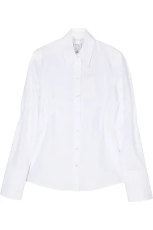 Sportmax Austria skjorte med ruchet detalje