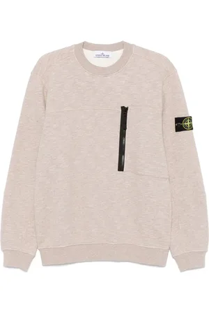 Stone Island Sweatshirt med meleret effekt