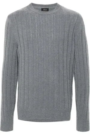 BRIONI Ribstrikket sweater