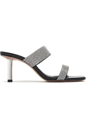 Schutz Liam 75 mm mules i læder