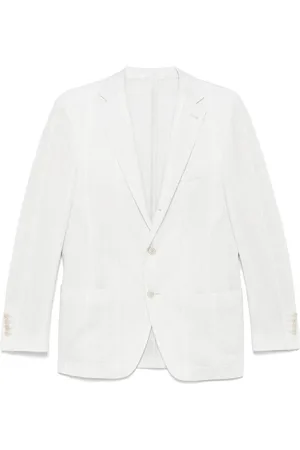 ELEVENTY Blazer med hakrevers