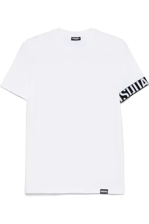 Dsquared2 T-shirt med logo-opslag