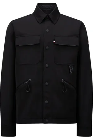 Moncler Skjortejakke med logomærke